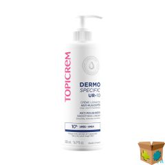 TOPICREM UR10 CREME SMOOTHING A/RUWHEID 500ML