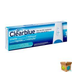 CLEARBLUE PLUS ZWANGERSCHAPSTEST 1