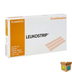 LEUKOSTRIP 6,4MMX 76MM 3 STRIPS 10 66002952