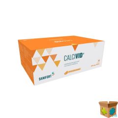 CALCIVID 1000MG/880IE ORANGE SACH 30