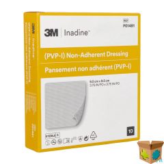 INADINE KP DOORDR. 9,5X 9,5CM 10 P01491