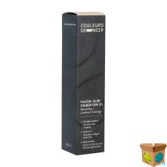 COULEURS DE NOIR FUS.GLOW FDT 01 C. ROSE 30ML