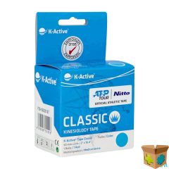 NAQI K ACTIVE TAPE CLASSIC BLAUW 50MMX5M