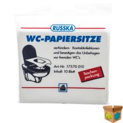 PHARMEX WC-BRIL BESCHERMER PAPIER 10 ACA