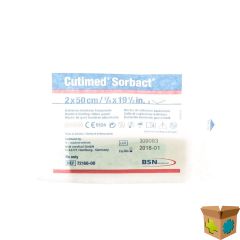 CUTIMED SORBACT GAASSTROOK 2X50CM 1 7216600