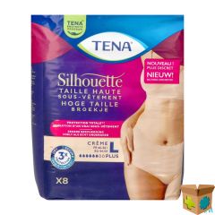 TENA SILHOUETTE PLUS CREME HOGE TAILLE L 8