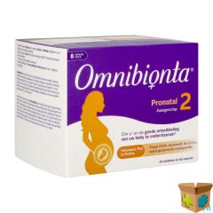 OMNIBIONTA PRONATAL 2 ZWANGER 8WEK TABL 56+CAPS 56