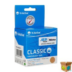 NAQI K ACTIVE TAPE CLASSIC NEUTRAAL 50MMX5M