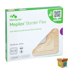 MEPILEX BORDER FLEX VERB 7,5X7,5CM 5 595250