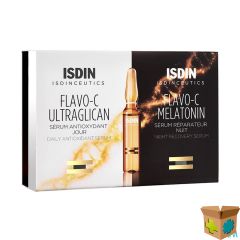 ISDINCEUTICS FLAVO-C MELAT.+ULTRAGLICAN AMP 10+10