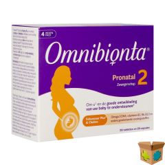 OMNIBIONTA PRONATAL 2 ZWANGER.4WEK TABL 28+CAPS 28