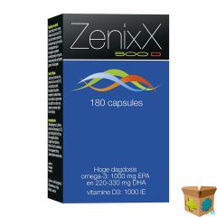 ZENIXX 500 D CAPS 180
