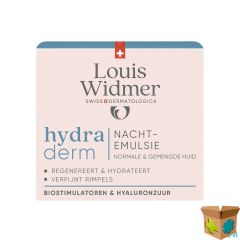 WIDMER HYDRAD NACHTEMULSIE PARF 50ML