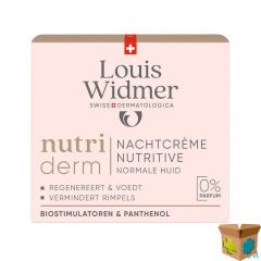WIDMER NUTRID NACHTCREME NUTRITIVE N/PARF 50ML