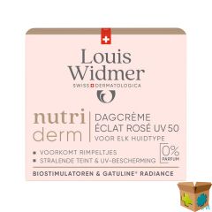 WIDMER NUTRID DAGCREME ECLAT ROSE UV50 N/PARF 50ML