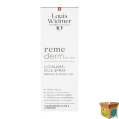 WIDMER REMED DRY SKIN LICHAAMSOLIE SPRAY PARF150ML