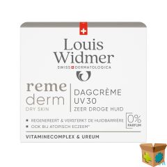 WIDMER REMED DRY SKIN DAGCREME UV30 N/PARF 50ML