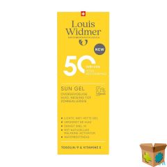 WIDMER SUN GEL 50+ PARF TUBE 100ML