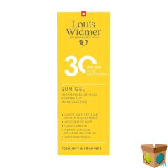WIDMER SUN GEL 30 PARF 100ML