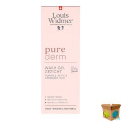 WIDMER PURED WASH GEL GEZICHT N/PARF 125ML