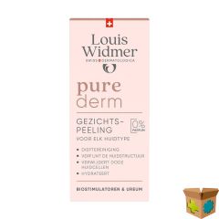 WIDMER PURED GEZICHTSPEELING N/PARF 50ML