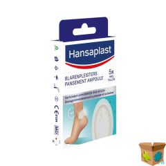 HANSAPLAST MED BLAARPLEISTER GROOT FORMAAT 5 48584