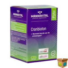 MANNAVITAL CRANBIOTON V-CAPS 60