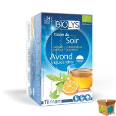 BIOLYS CITROENVERBENA ORANJEBLAD SACH 24