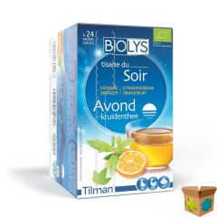 BIOLYS CITROENVERBENA ORANJEBLAD SACH 24
