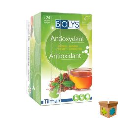 BIOLYS ROOIBOS GROENE THEE SACH 24