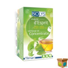 BIOLYS GINKGO GROENE THEE SACH 24