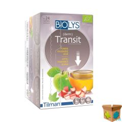 BIOLYS APPEL RABARBER SENNA SACH 24