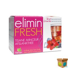 ELIMIN FRESH HIBISCUS-RODE VRUCHTEN TEA-BAGS 24