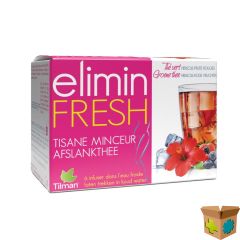 ELIMIN FRESH HIBISCUS-RODE VRUCHTEN TEA-BAGS 24