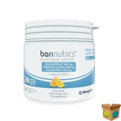 BARINUTRICS CALCIUMCITRAAT CITRUS KAUWTABL 90