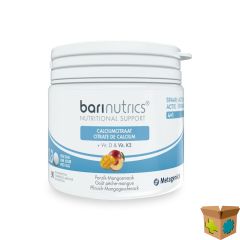 BARINUTRICS CALCIUMCITRAAT PERZIK-MANGO KAUWCOMP90