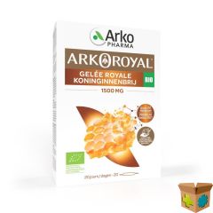 ARKOROYAL KONINGINNEBRIJ BIO 1500MG AMP 20X10ML