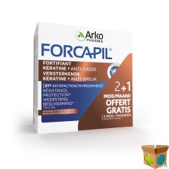 FORCAPIL KERATINE+ LOT CAPS 180