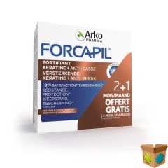 FORCAPIL KERATINE+ LOT CAPS 180