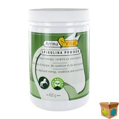 ANIMAVITAL SPIRULINA PDR 400G