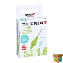 FLEXI GREEN BORSTELTJE TAPERED INTERDENTAAL 6
