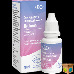 EUREKA CARE OOGDRUPPELS DROGE OGEN HYALURON 10ML