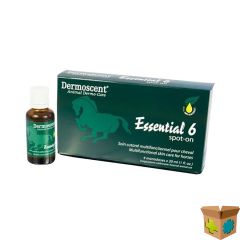 DERMOSCENT ESSENTIAL 6 SPOT-ON PAARD PIPET 4X30ML