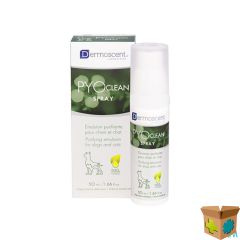 DERMOSCENT PYOCLEAN SPRAY HOND KAT 50ML
