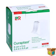 CURAPLAST ZELFKLEVEND VERBAND 6CMX5M 30617