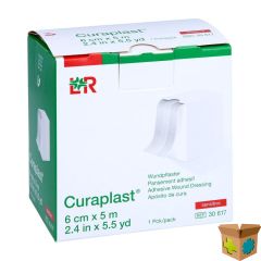 CURAPLAST ZELFKLEVEND VERBAND 6CMX5M 30617