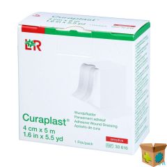 CURAPLAST ZELFKLEVEND VERBAND 4CMX5M 30616