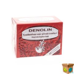 DENOLIN THEE NIER FILT ZAKJES 20