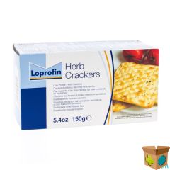 LOPROFIN KRUIDENCRACKERS 150G