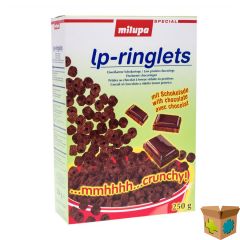 MILUPA LP RINGLETS CHOCO 250G